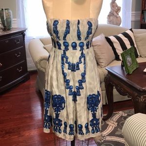 ❤️ Nanette Lepore New Silk Holiday Dress Xmas